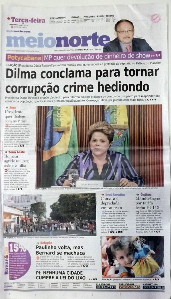 Confira os destaques do Jornal Meio Norte desta terçafeira, 25 180graus O Maior Portal do Piauí Confira os destaques do Jornal Meio Norte desta terçafeira, 25 180graus O Maior Portal do Piauí