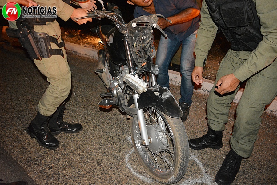 Motociclista fica ferido após perder controle de moto e cair na BR-407 ...
