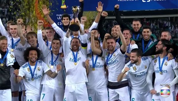 Real Madrid vence o Grêmio e é campeão do Mundial de Clubes