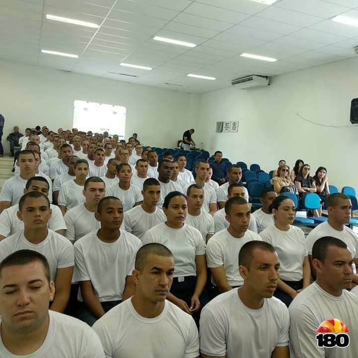 Aula Inaugural Para O Curso De Forma O De Soldados Da Policia Militar