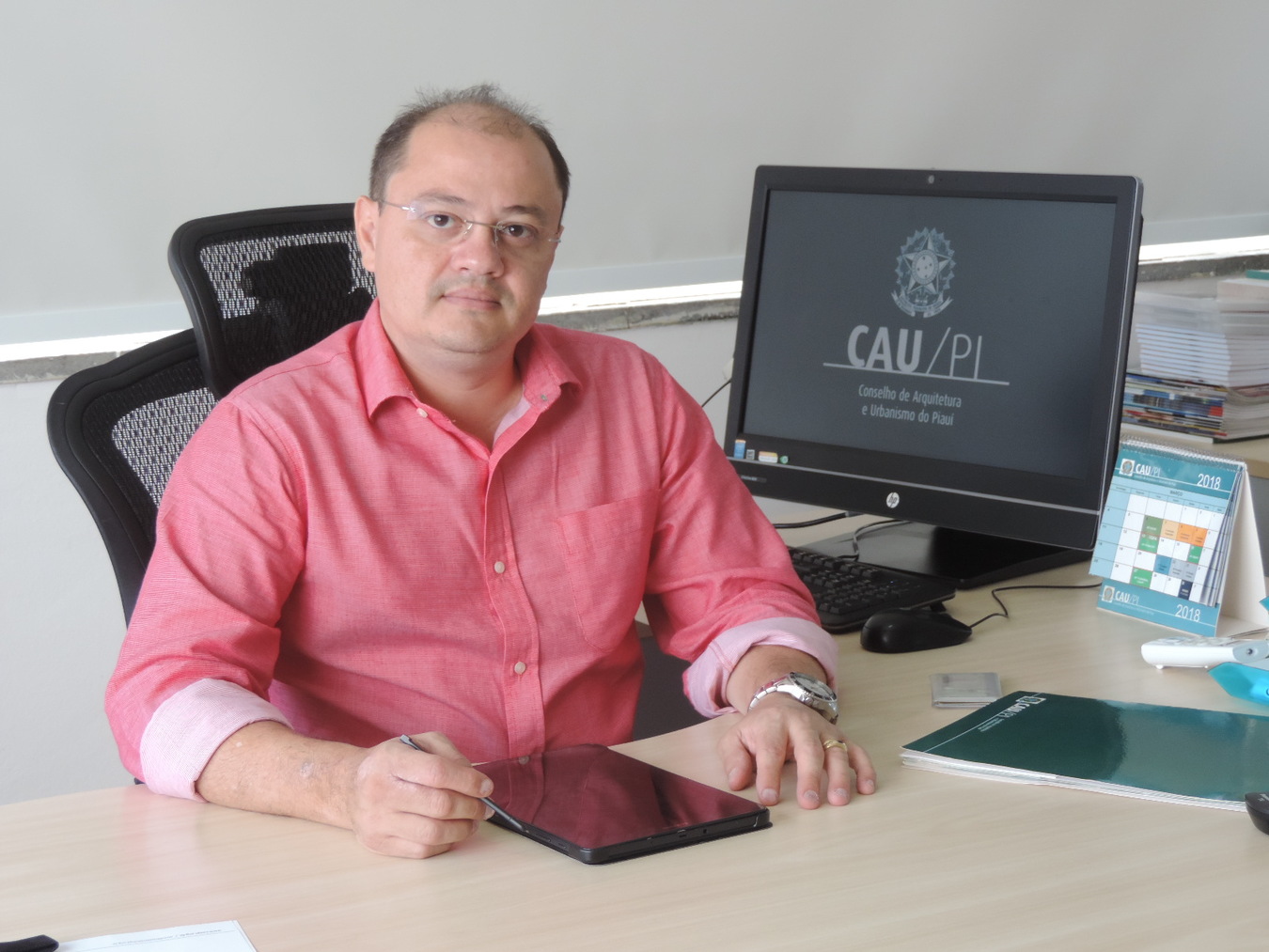 Presidente do CAU/PI, Wellington Camarço