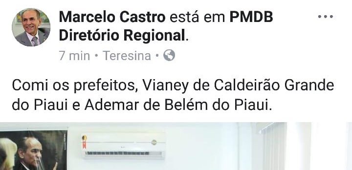 Resultado de imagem para memes dep marcelo castro comi prefeitos