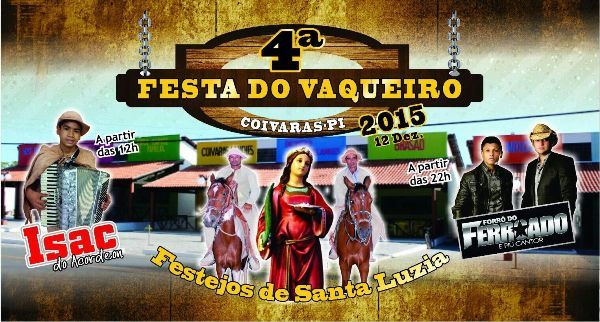 Festejos de Santa Luzia, em São Domingos, tem programação divulgada