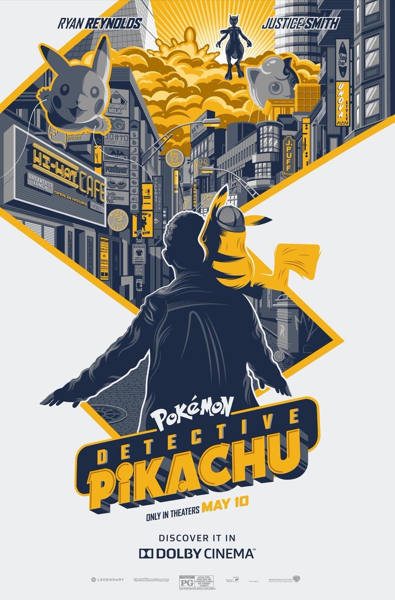 Pikachu Tem ‘Pokémon: Detetive Pikachu’ tem novo e incrível cartaz divulgado ...