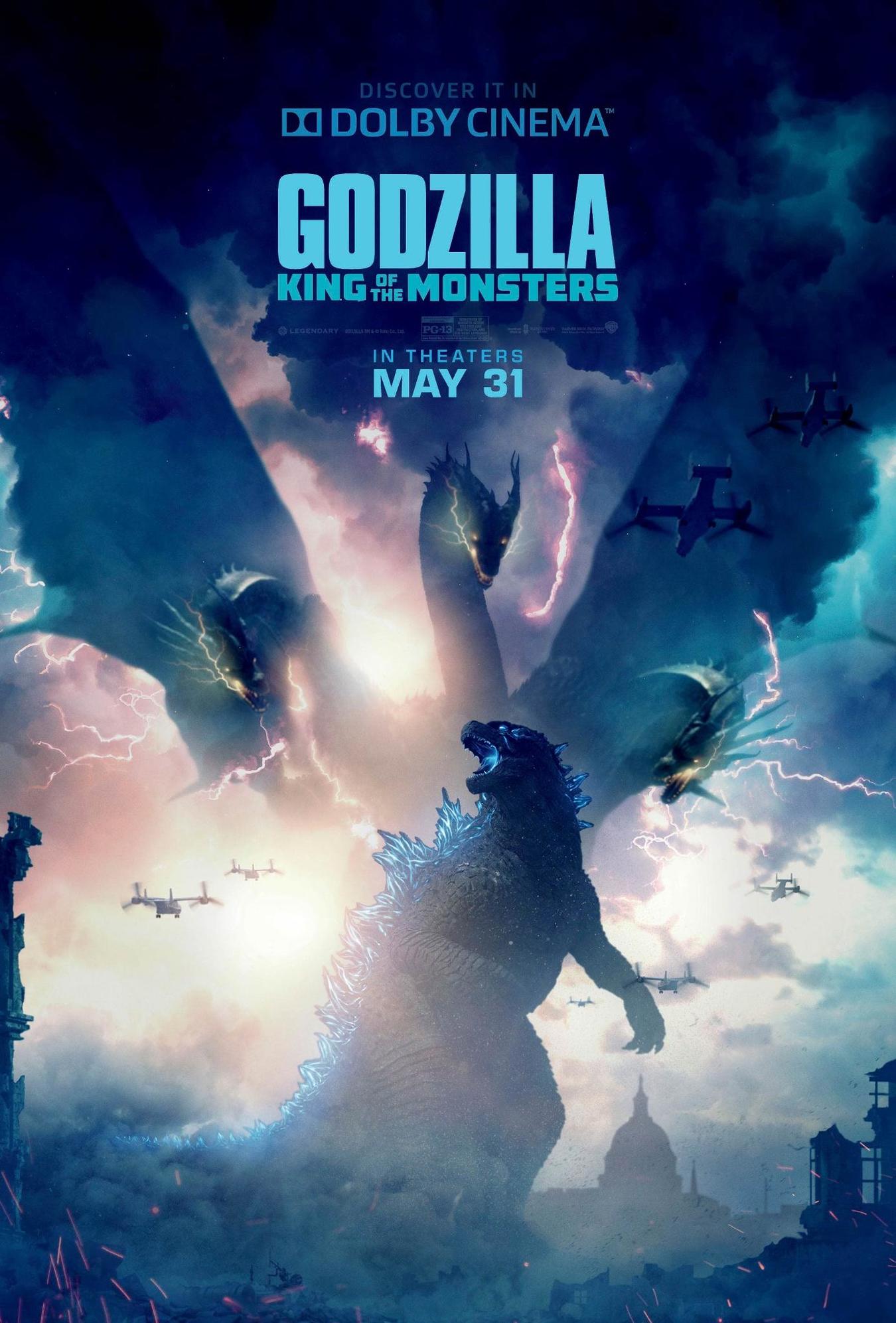 Distribution De Godzilla Ii Roi Des Monstres Godzilla II | Legendary divulga dois incríveis pôsteres oficiais