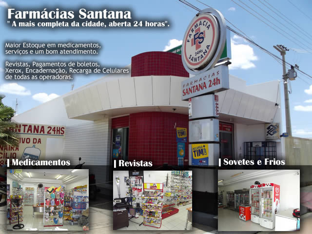 Na promoção das Farmácias Santana você concorre a vários prêmios e 10 ...