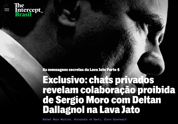 Resultado de imagem para the intercept brasil