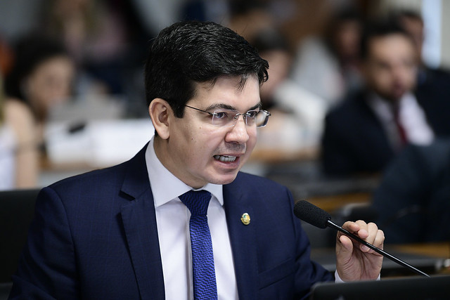 _Senador Randolfe Rodrigues, líder da oposição (Foto: Divulgação/Senado Federal)