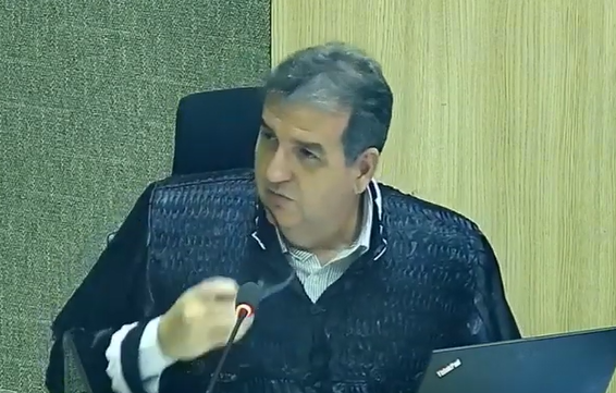 _Conselheiro Substituto Jackson Veras, relator do caso (Foto: Reprodução/Canal TCE/YouTube)
