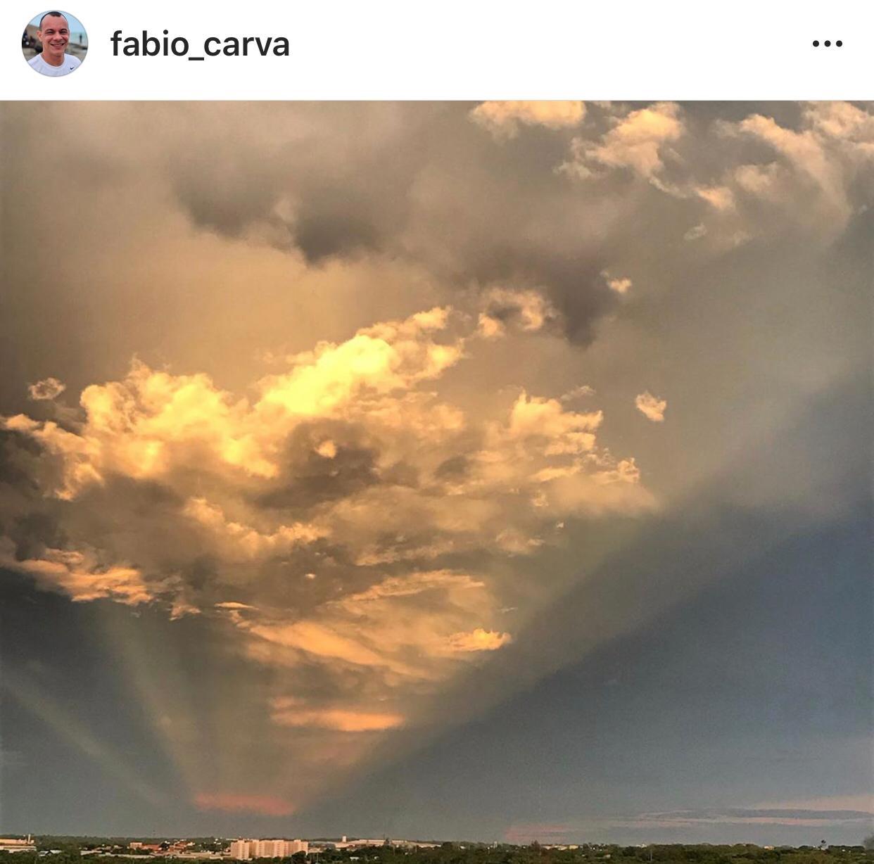 Fenômeno ao redor do sol em Teresina pode ser o anuncio de chuva 