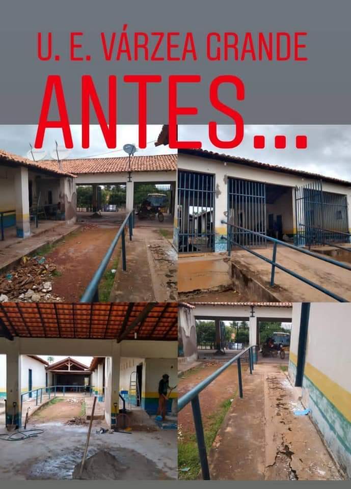 Prefeitura de Canavieiras mostra antes e depois da reforma na Unidade