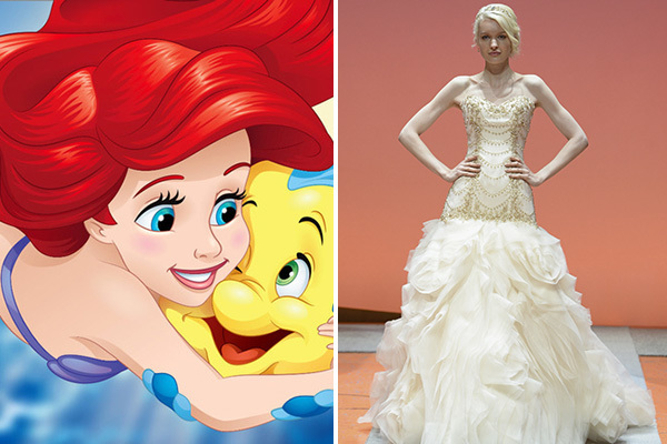 EXCLUSIVO: Disney lança a sua primeira coleção de vestidos de noiva  inspirada nas princesas - Forbes