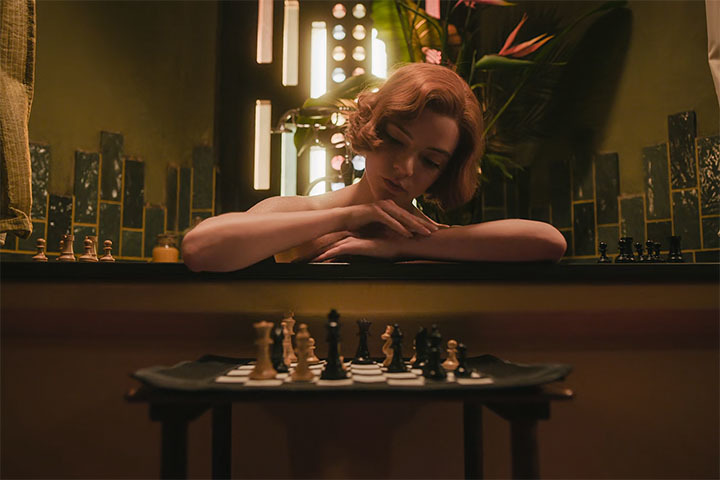 O GAMBITO DA RAINHA e o xadrez em seu melhor (Netflix - Minissérie