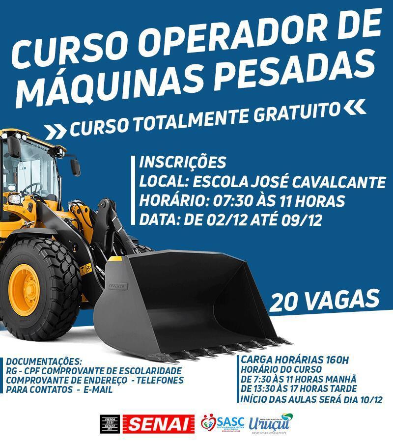 CURSO DE MAQUINAS PESADAS