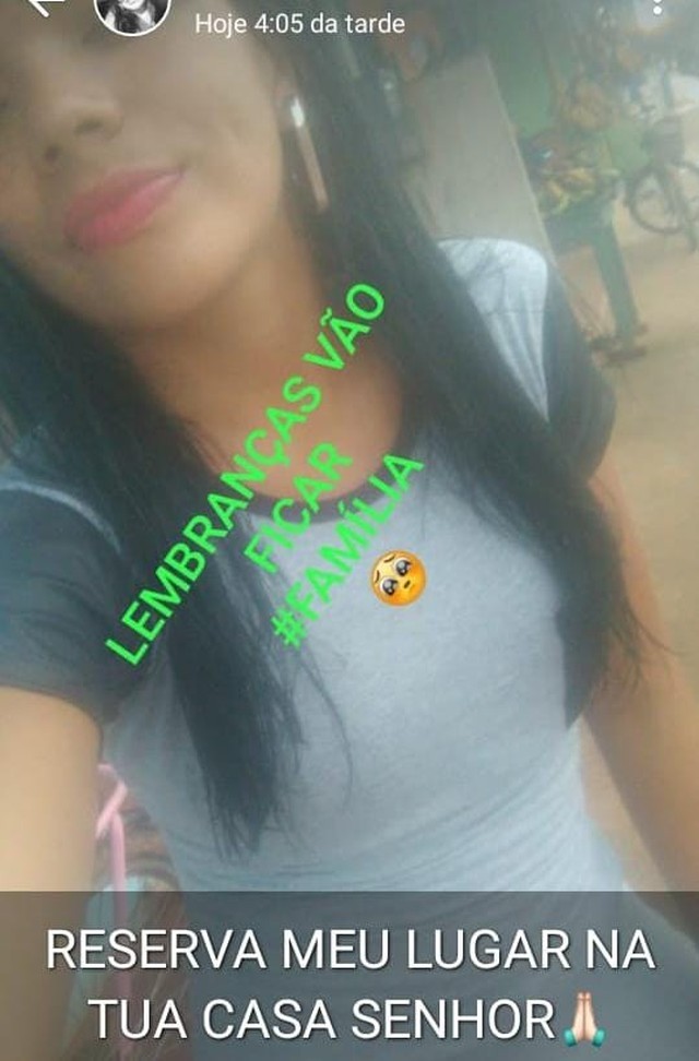 Em postagem nas redes sociais, vítima deu a entender que estava se despedindo