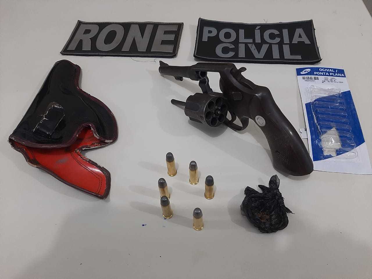 Homem preso em Picos com arma de fogo