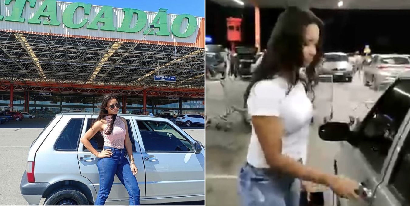 Vídeo: mulher flagrada com amante em Atacadão decide vender carro -  180graus - O Maior Portal do Piauí