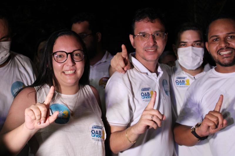 A vitória de Maycon e Yana representa o fim de uma hegemonia de 12 anos do grupo que administrava a OAB de Picos 