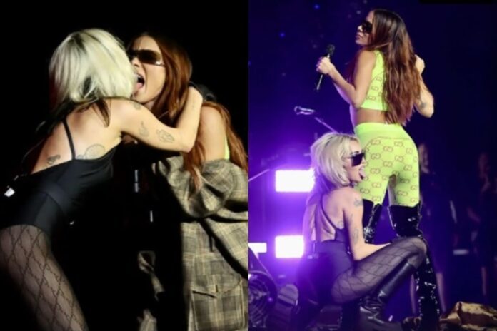 Anitta e Miley Cyrus 