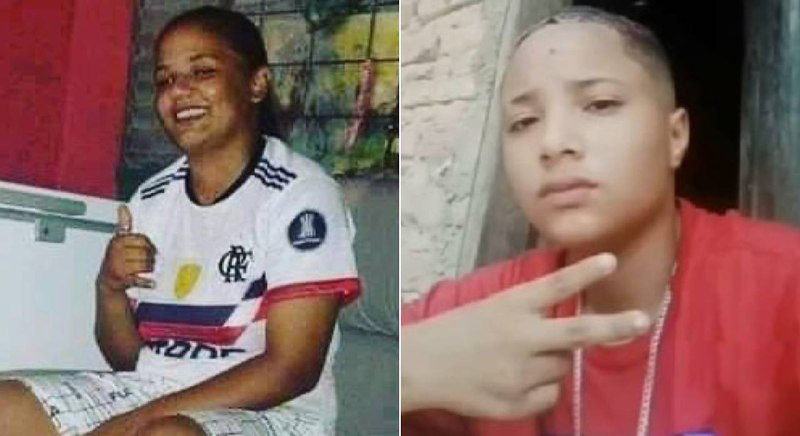 Adolescentes Jessica e Cecília, mortas a tiros em Piripiri