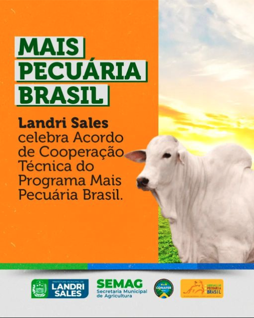 “As ações desse Programa, contribuirão para melhorar a qualidade dos animais e ajudar no desenvolvimento da atividade da criação de bovinos no município”. citou o Prefeito Delismon Soares.