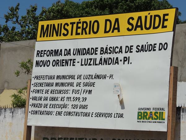 Empresa ganha licitação, mas quem faz obras de reforma em UBS é outra