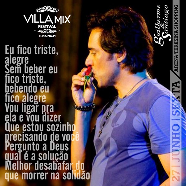 Guilherme e Santiago é atração garantida no Villa Mix, em Teresina, dia 27 180graus O Maior