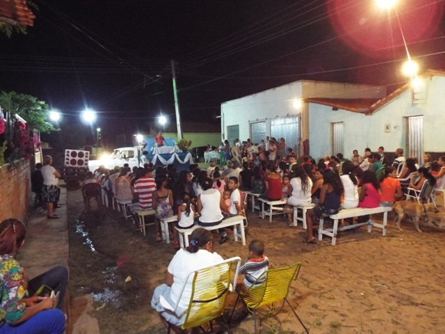 Missa De Encerramento Do Mês Mariano No Bairro Batista De Amorim ...