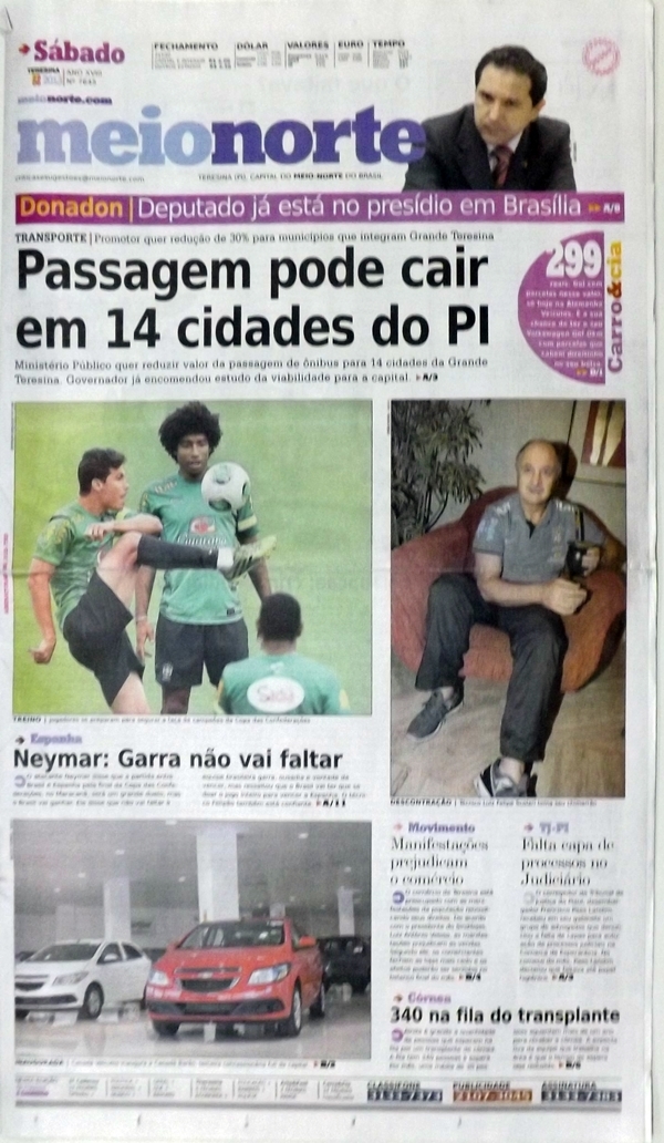 Confira os destaques do Jornal Meio Norte deste sábado, 29 180graus O Maior Portal do Piauí Confira os destaques do Jornal Meio Norte deste sábado, 29 180graus O Maior Portal do Piauí
