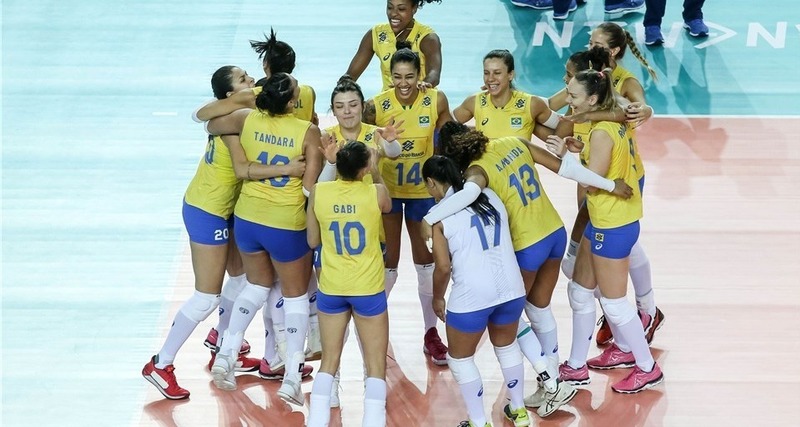 Vôlei feminino do Brasil estreia na quinta semana contra a Bélgica