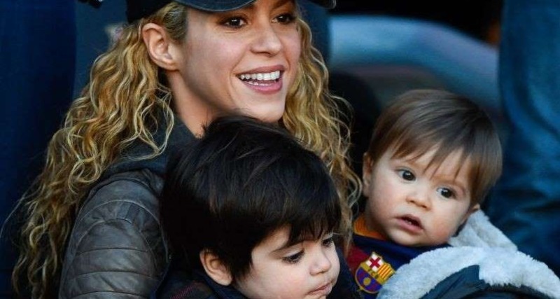Filhos de Shakira encantam torcedores no Instagram