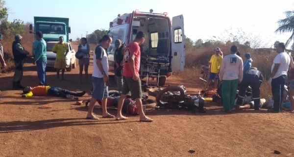 Medium acidente campo maior mototaxi