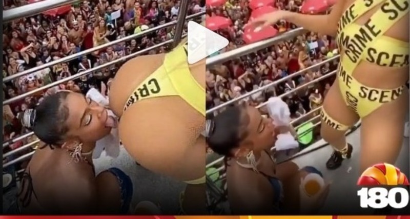 Vídeo; Mc Rebecca e Luísa Sonza roubam a cena com provocações e lambidas