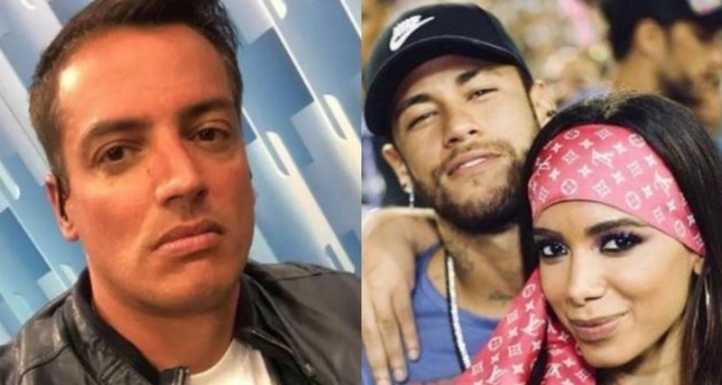 Leo Dias acusa Anitta de passar informações sobre a vida de Neymar