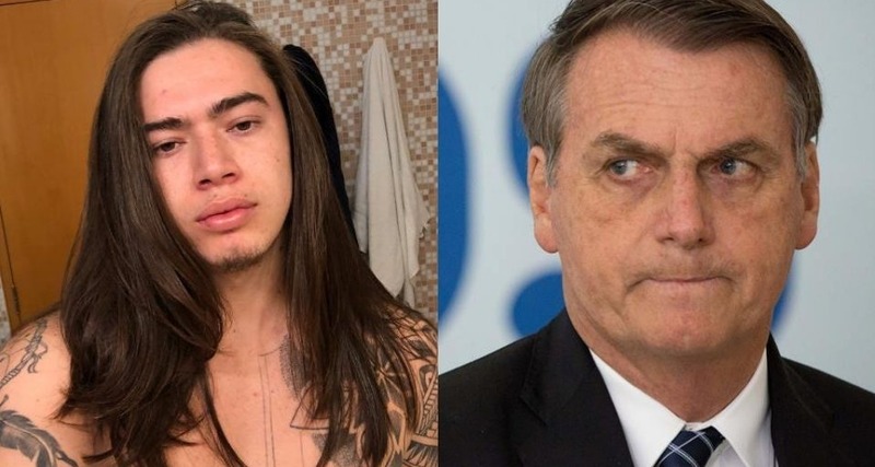 Whindersson rebate a declaração de Bolsonaro: 'Então morre, satanás'