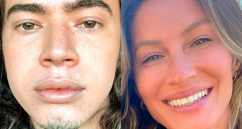 Whindersson Nunes reclama que Gisele Bündchen nunca falou com ele e recebe resposta