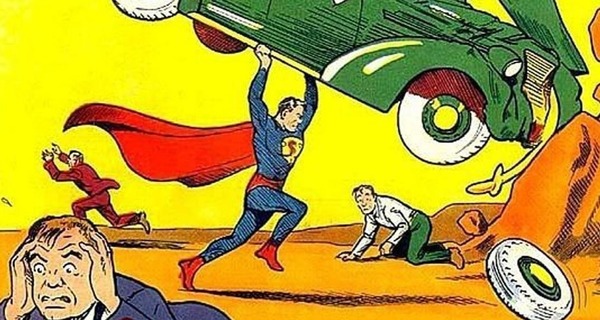 Medium superman action comics