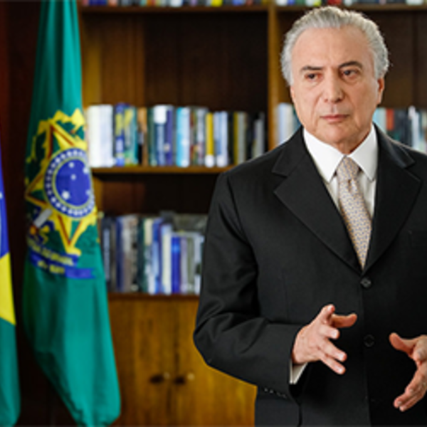 presidente temer afirma na tv que o pior já passou e fala de reformas