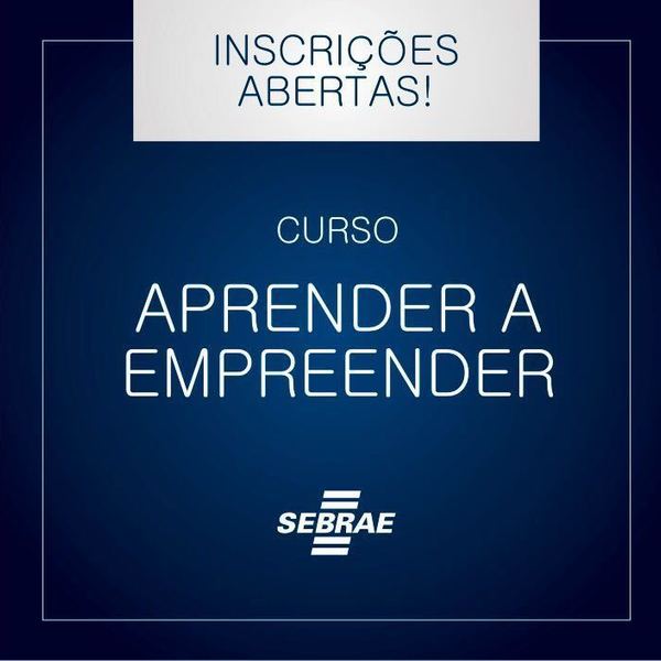 Curso Aprender A Empreender Sebrae