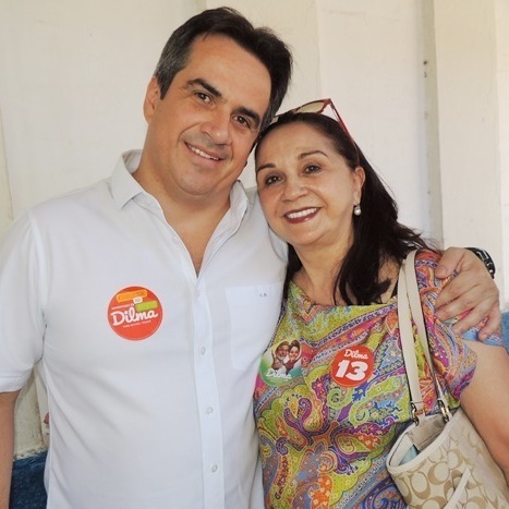 _Ministro-chefe da Casa Civil Ciro Nogueira e a senadora Eliane Nogueira (Foto: Divulgação)