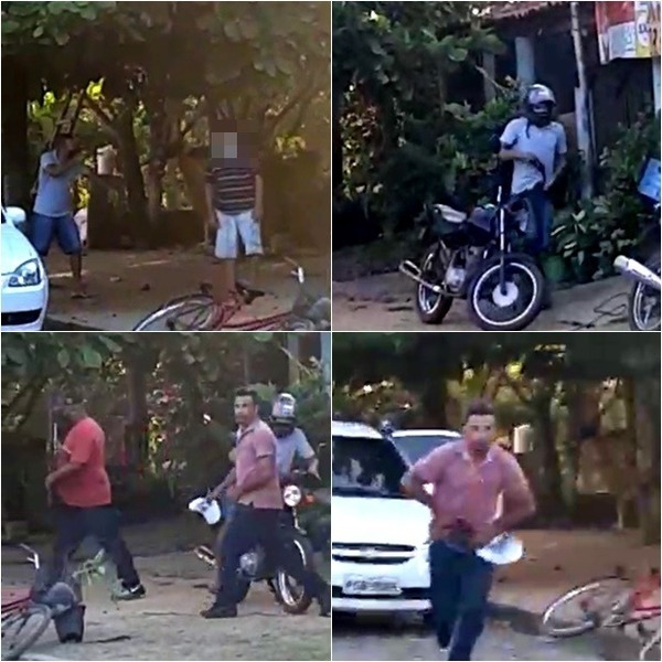Vídeo: família filma ação de criminosos durante assalto em Teresina e é ...