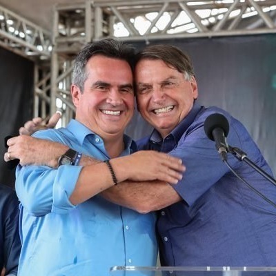 _Ciro Nogueira e Jair Bolsonaro (Imagem: Reprodução)